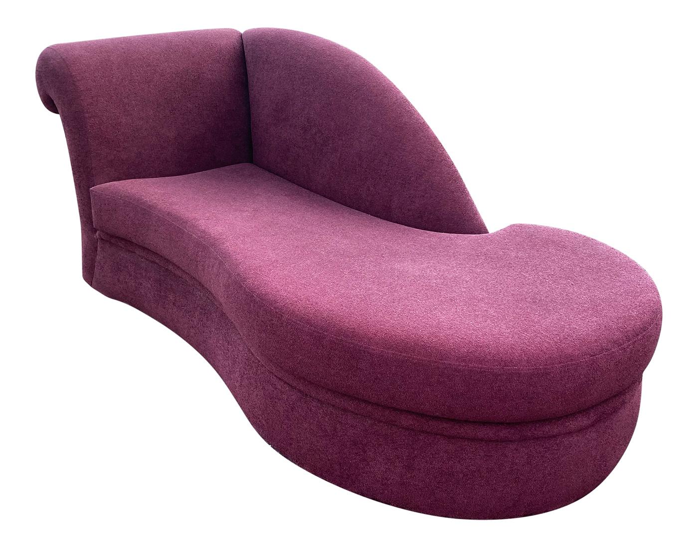 curvy chaise lounge