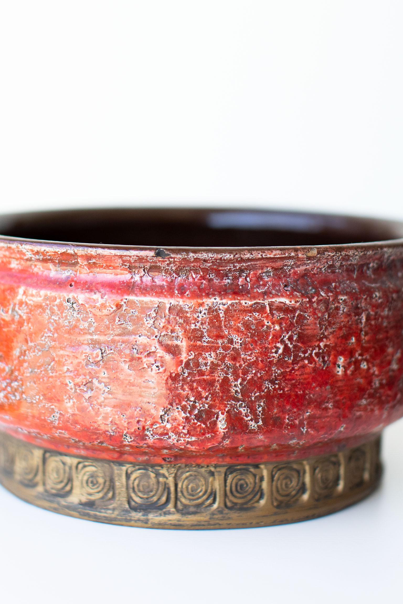 Bougeoirs en poterie italienne du milieu du siècle en vente 4