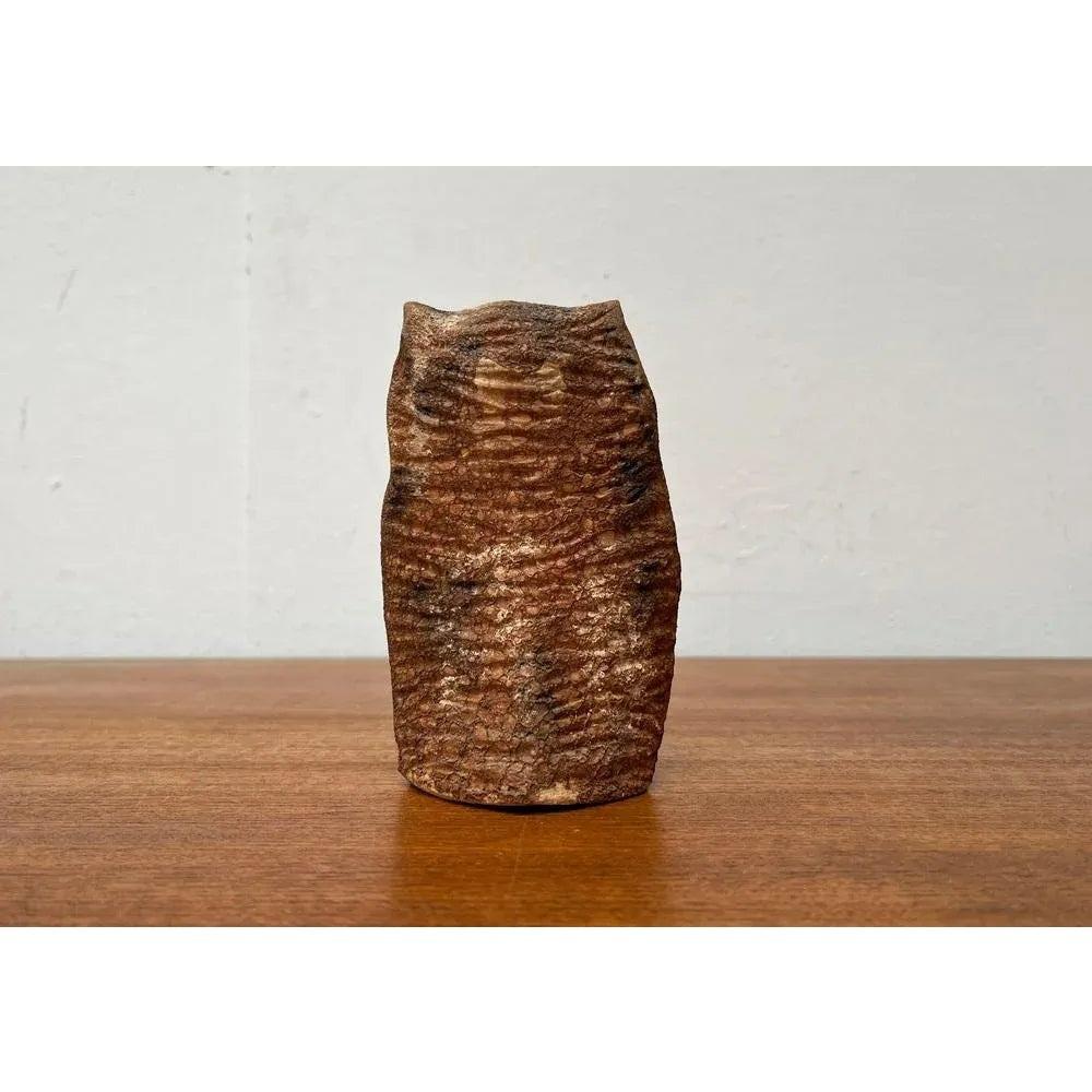 20ième siècle Sculpture de hibou en poterie italienne du milieu du siècle dernier par Aldo Londi pour Bitossi, années 1960 en vente