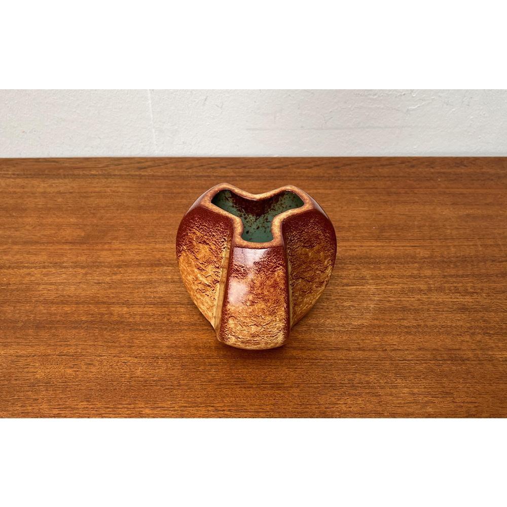 Mid-Century Italian Pottery Vase attributed to Bertoncello, 1960s For Sale 1