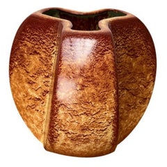 Mid-Century Italian Pottery Vase attributed to Bertoncello, 1960s