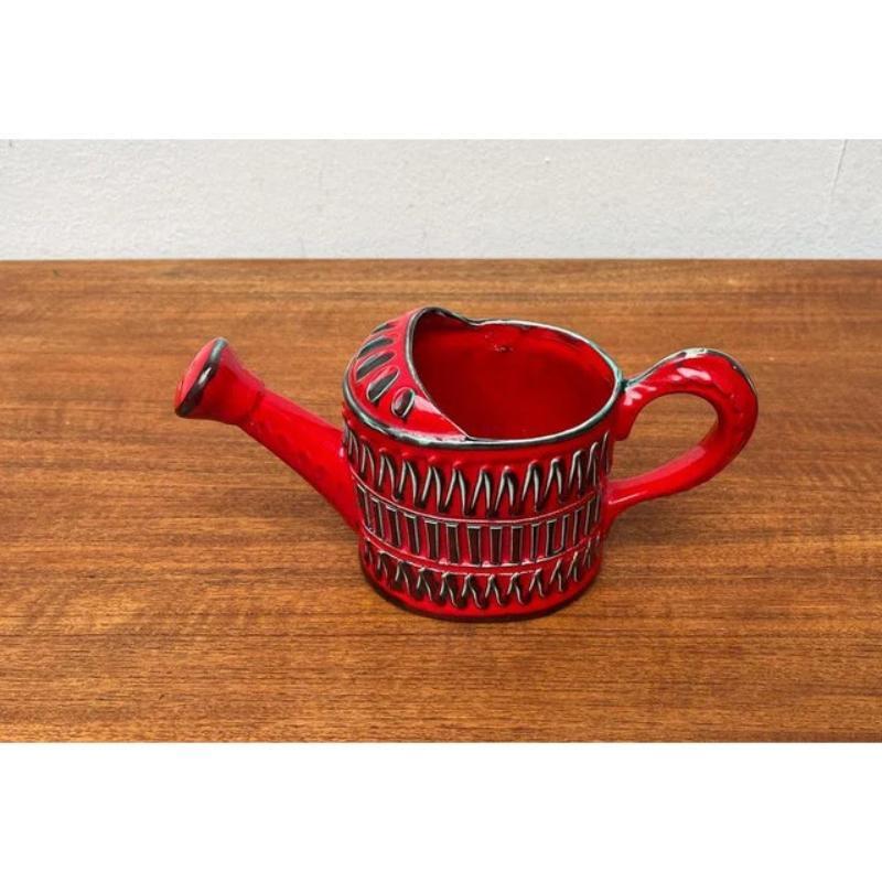 Annaffiatoio italiano di metà secolo in ceramica, anni '60 in vendita 3