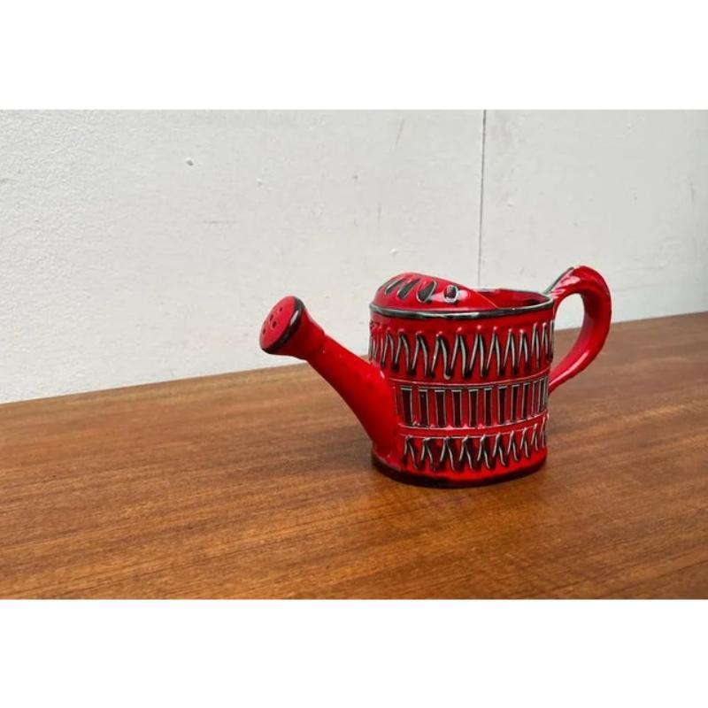Annaffiatoio italiano di metà secolo in ceramica, anni '60 in vendita 4