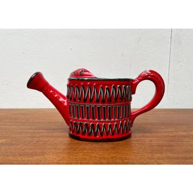 Annaffiatoio italiano di metà secolo in ceramica, anni '60 in vendita 2