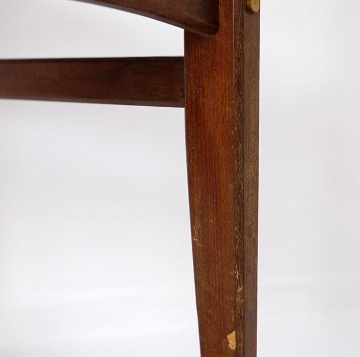Mid-century Italian Pozzi and Verga chair - 1960s For Sale 7