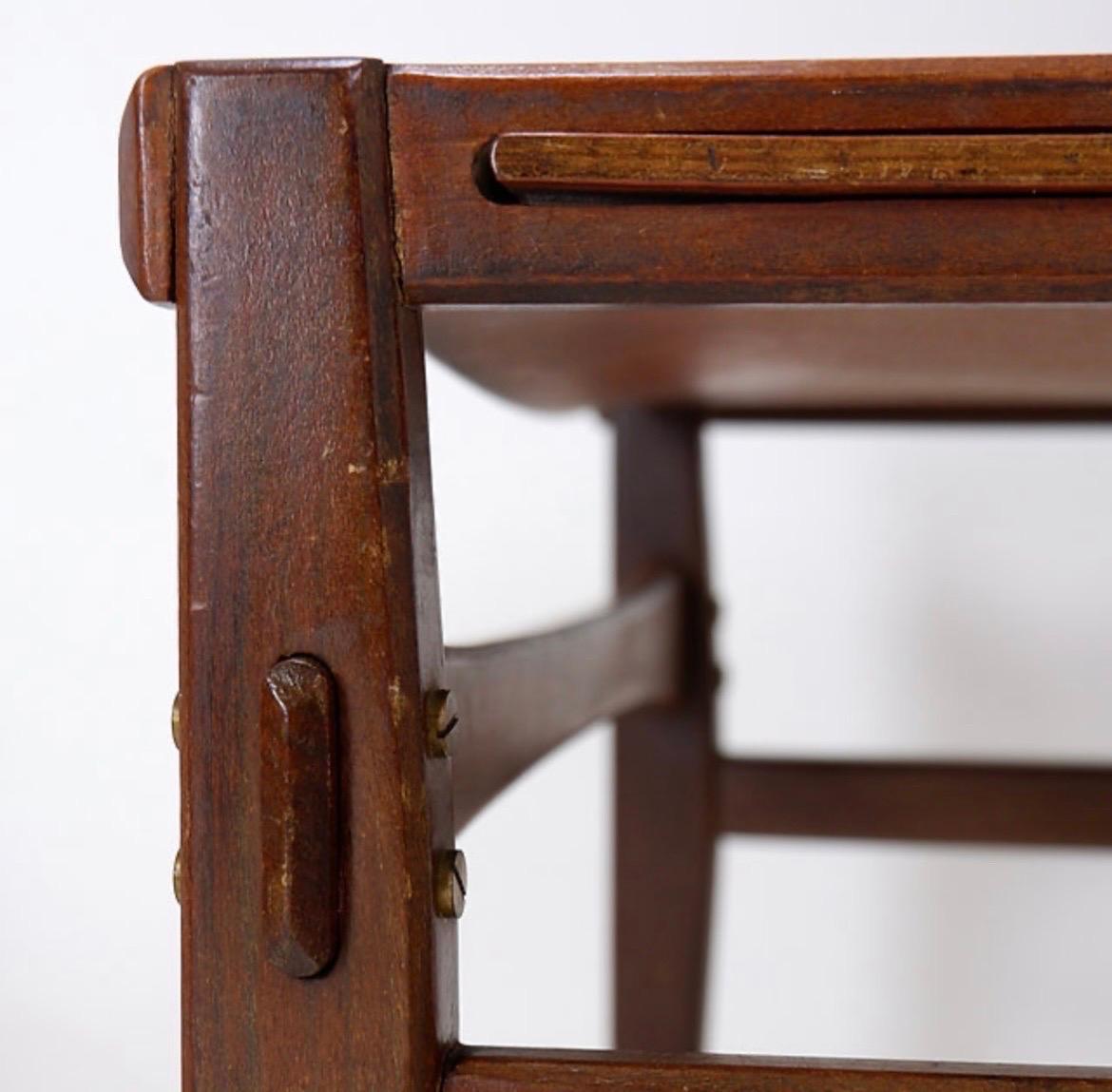 Mid-century Italian Pozzi and Verga chair - 1960s For Sale 8