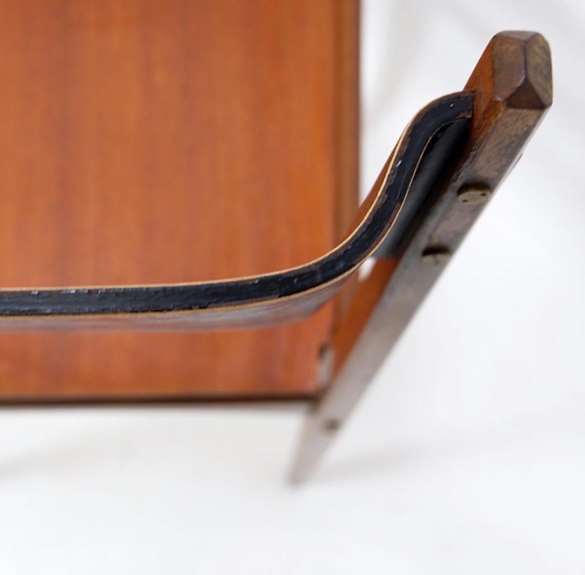 Mid-century Italian Pozzi and Verga chair - 1960s In Fair Condition For Sale In Linkebeek, BE
