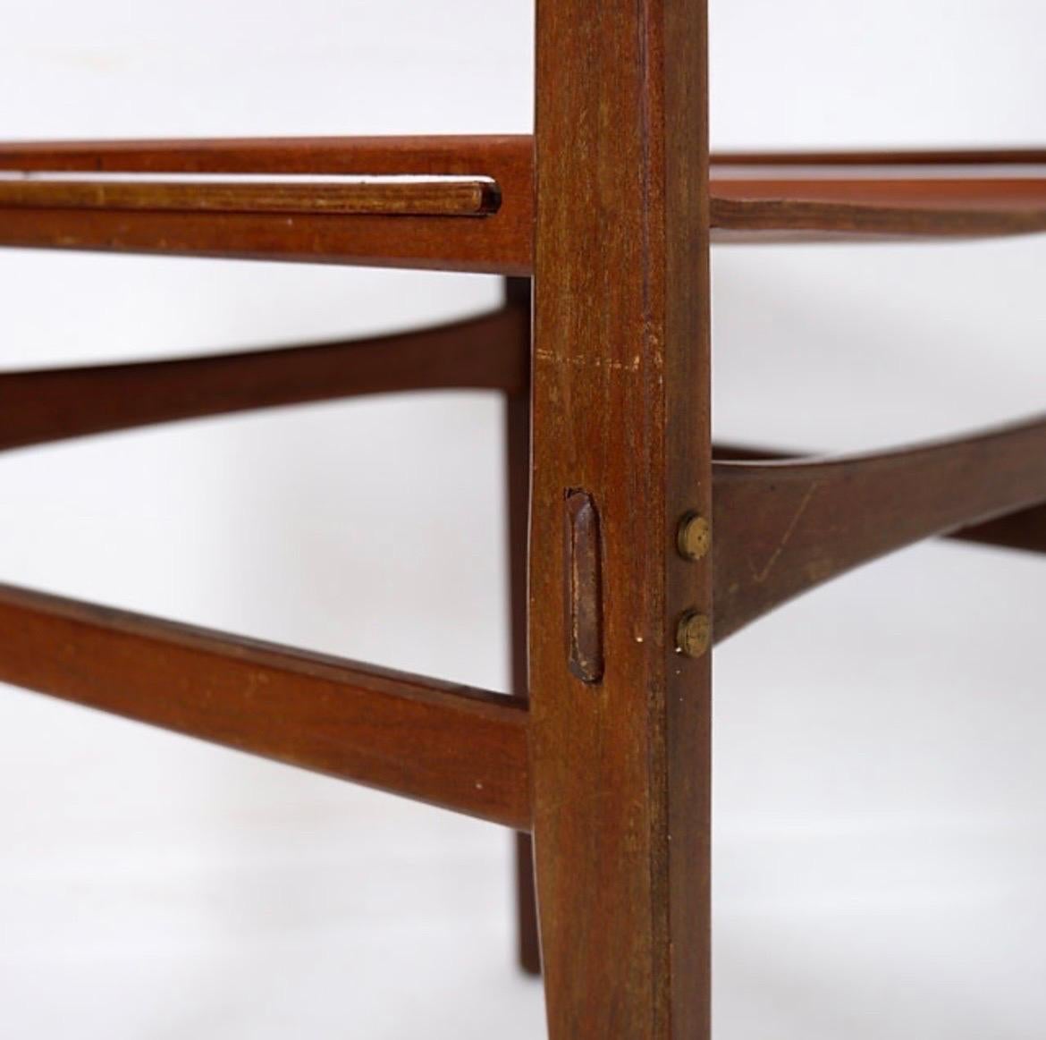 Mid-20th Century Mid-century Italian Pozzi and Verga chair - 1960s For Sale