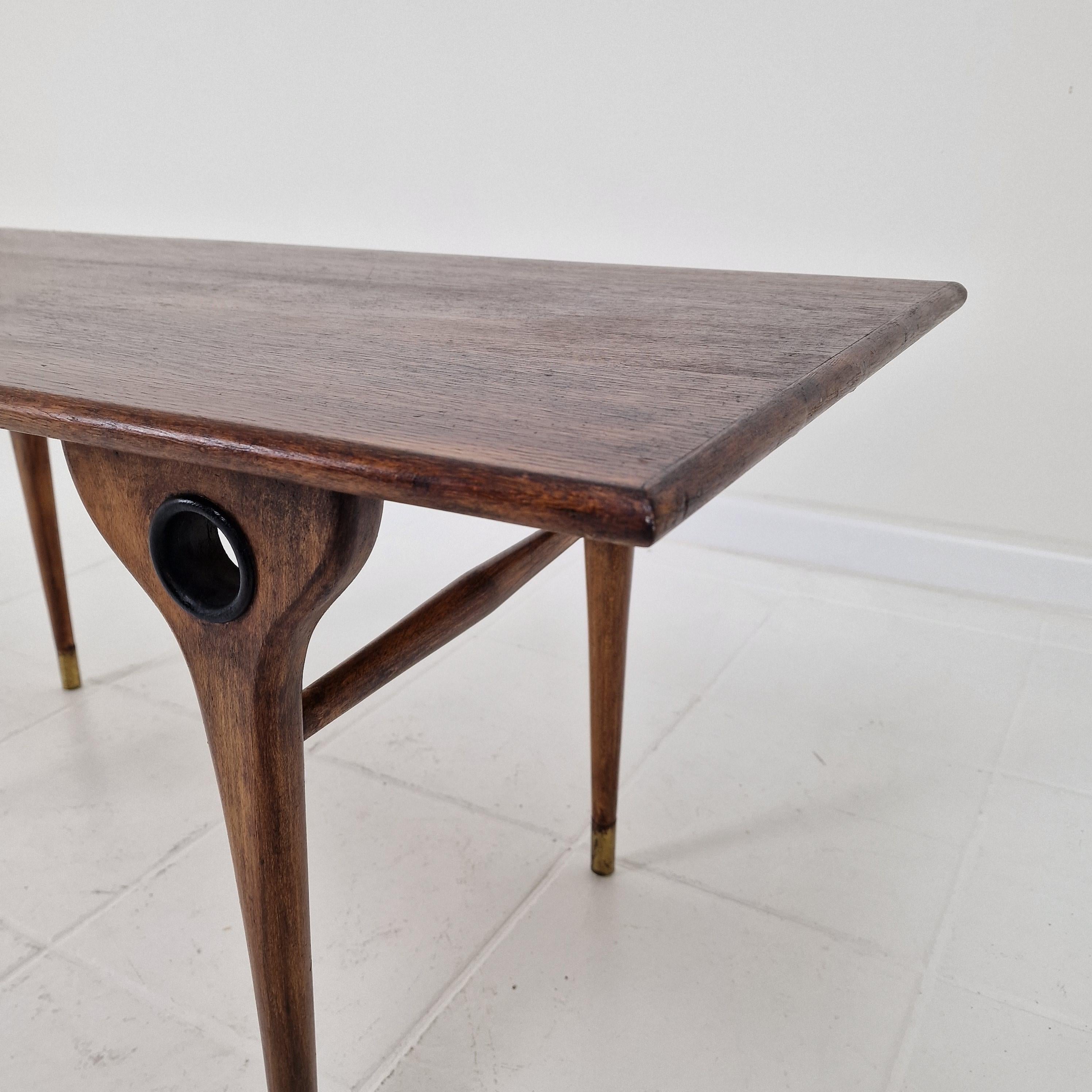 Table basse ou d'appoint rectangulaire italienne du milieu du siècle 1960 en vente 7