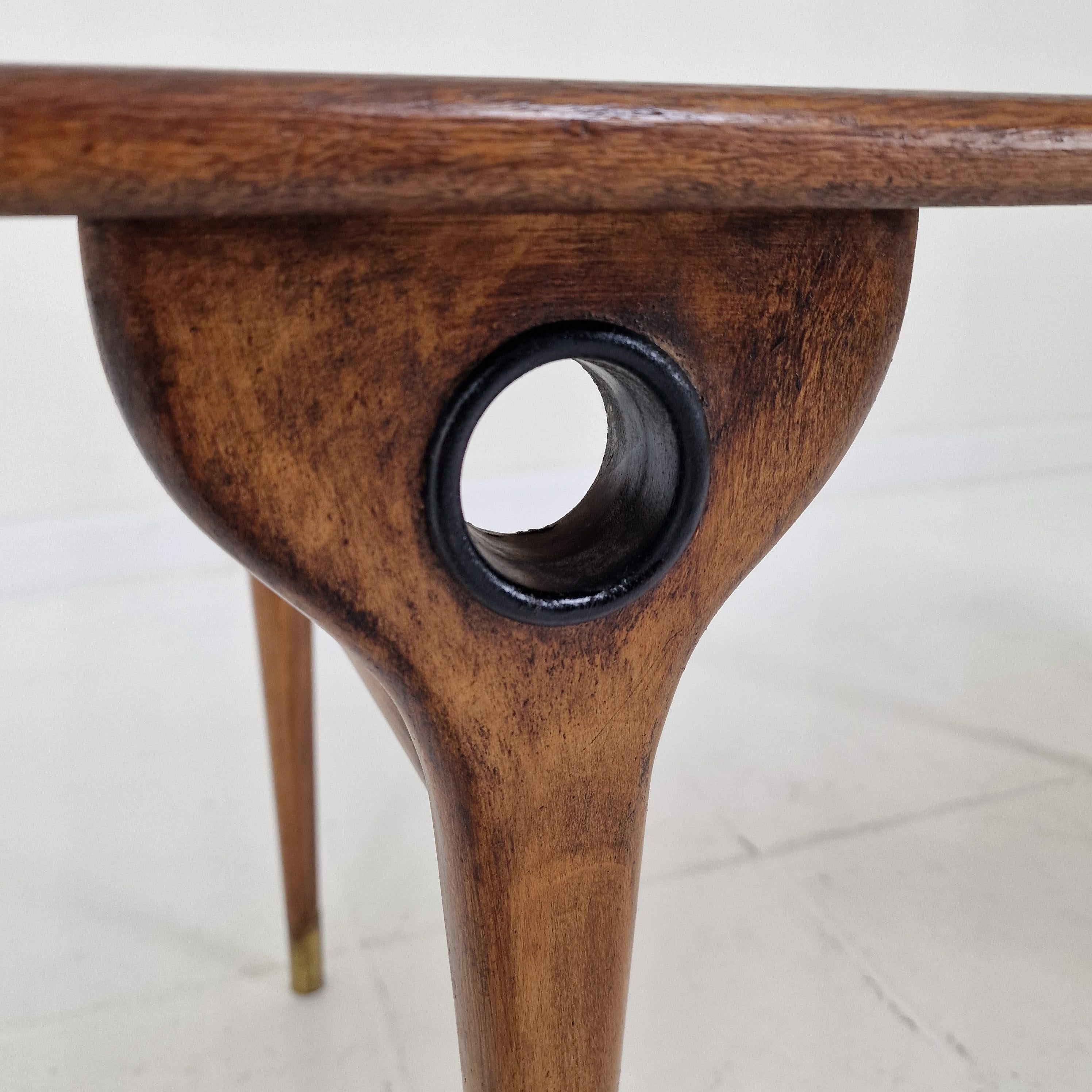 Table basse ou d'appoint rectangulaire italienne du milieu du siècle 1960 en vente 11