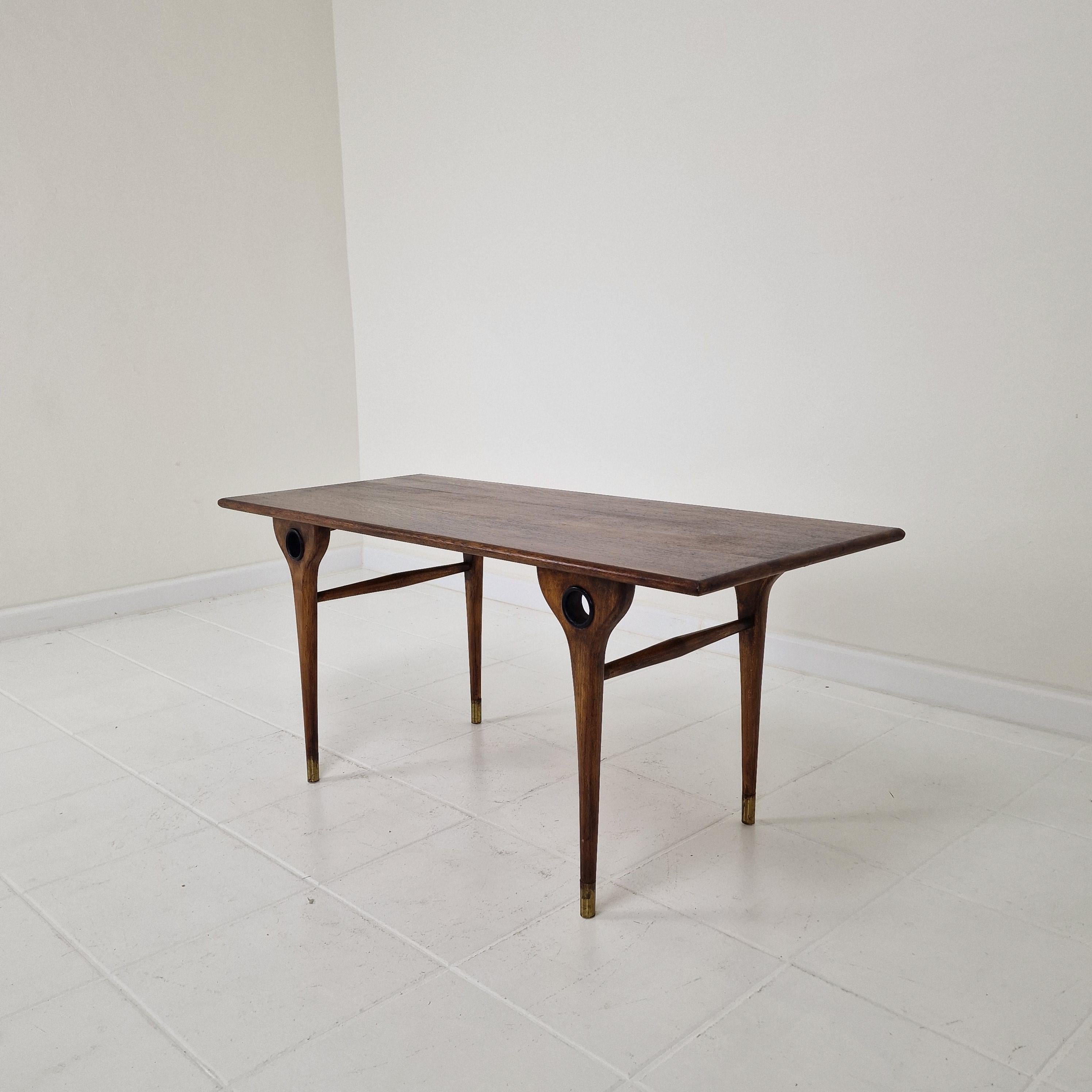Mid-Century Modern Table basse ou d'appoint rectangulaire italienne du milieu du siècle 1960 en vente