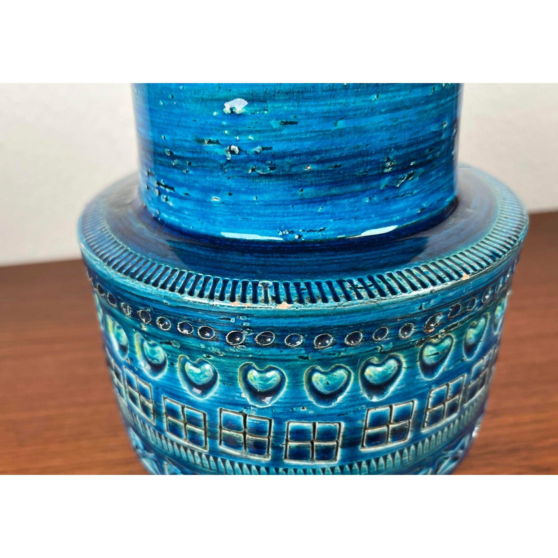 Vaso in studio Pottery Rimini Blu Studio, 1960, di Aldo Londi in vendita 10