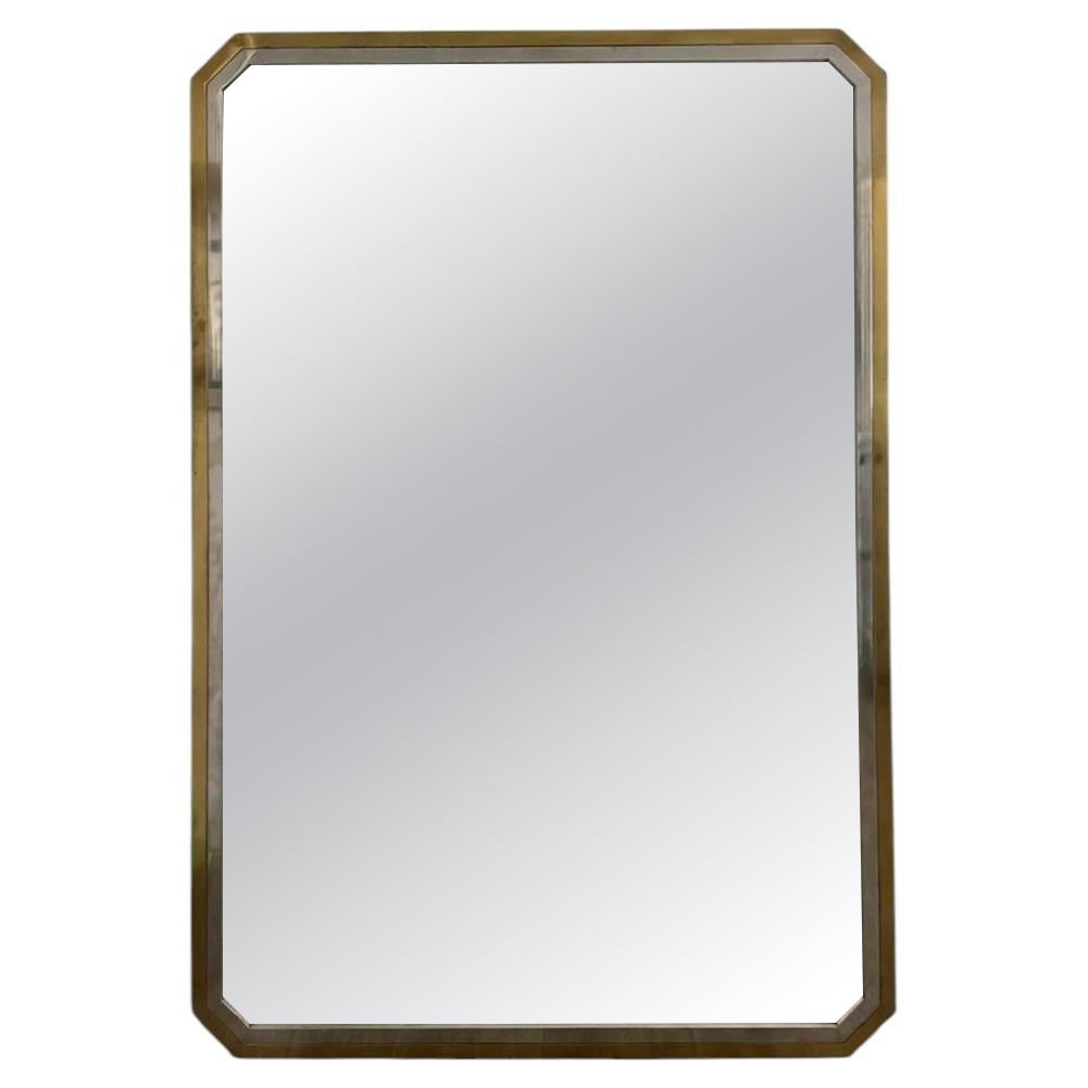 Mid-Century Italian Romeo Rega Mirror 1970s For Sale