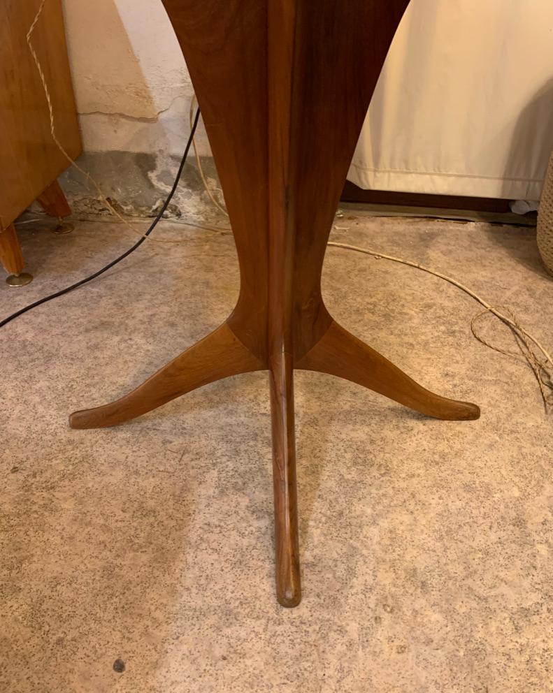 Midcentury Italian Round Dining or Center Table 8