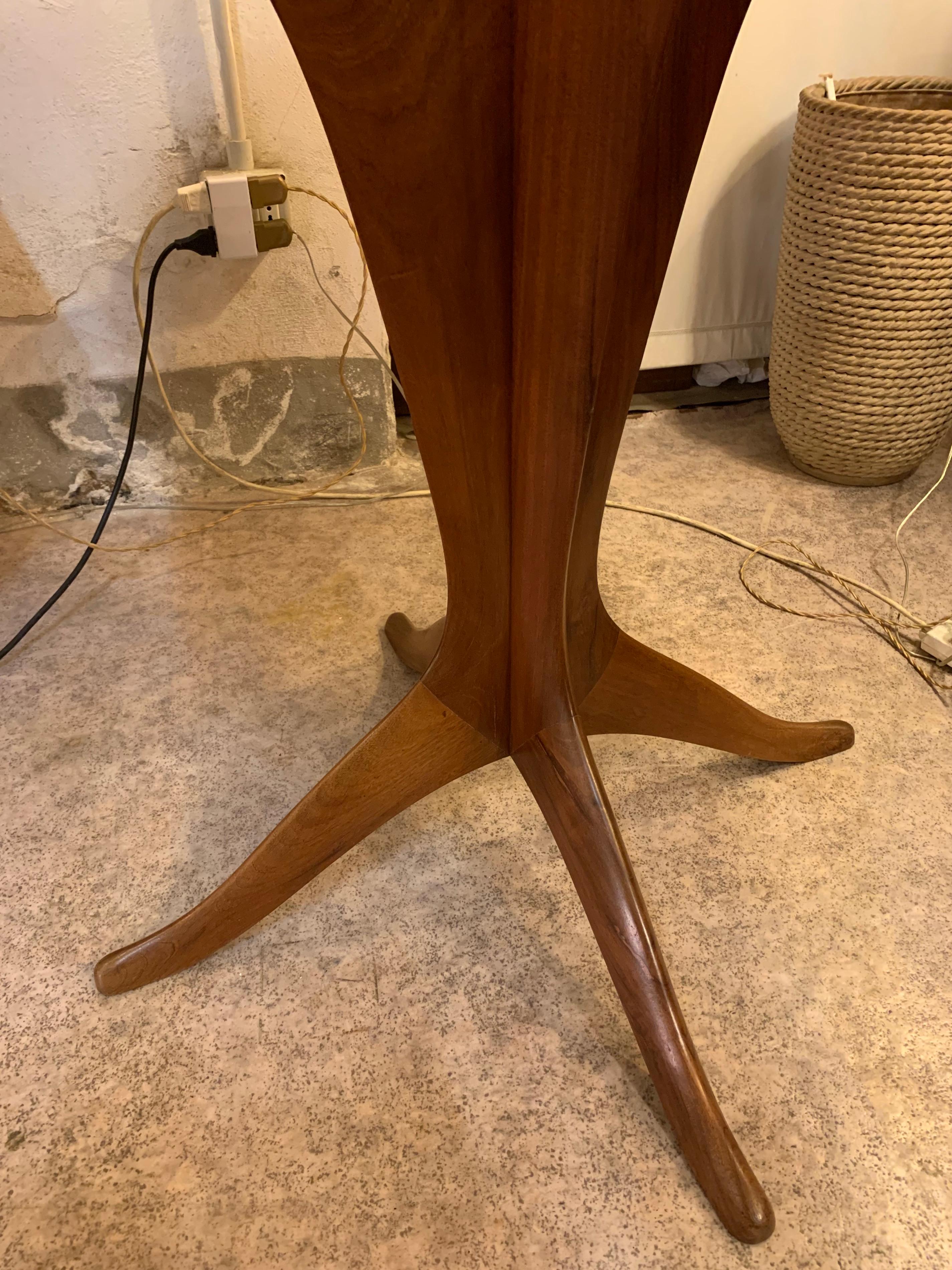 Midcentury Italian Round Dining or Center Table 9