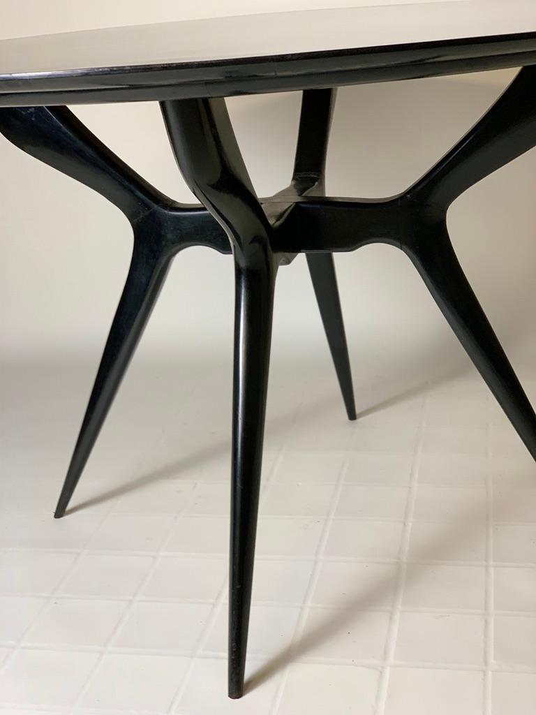 Midcentury Italian Round Dining Table or Centre Table 4