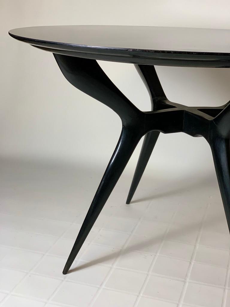 Midcentury Italian Round Dining Table or Centre Table 5