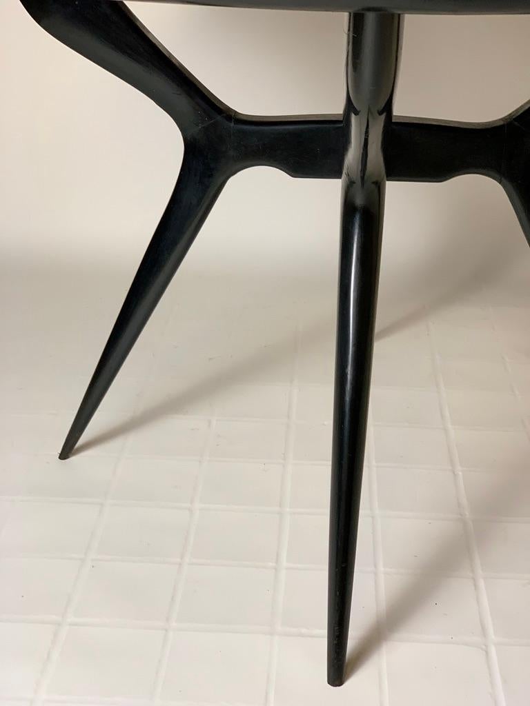 Midcentury Italian Round Dining Table or Centre Table 2