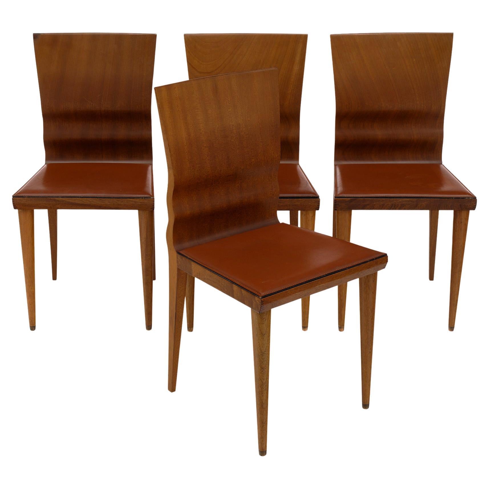 Set of Four 'Diva' Chairs by William Sawaya, Sawaya & Moroni