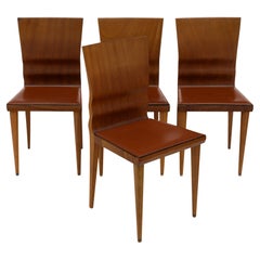Mid-Century Italian Set of Four Chairs