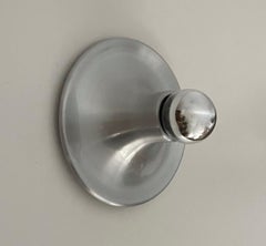 Mid-Century Italian Set of Six Metal Wall Sconces by Targetti Sankey, 1970s