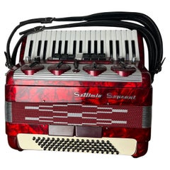 Accordéon basse Settimio Soprani 80, Italie du milieu du siècle, années 1960