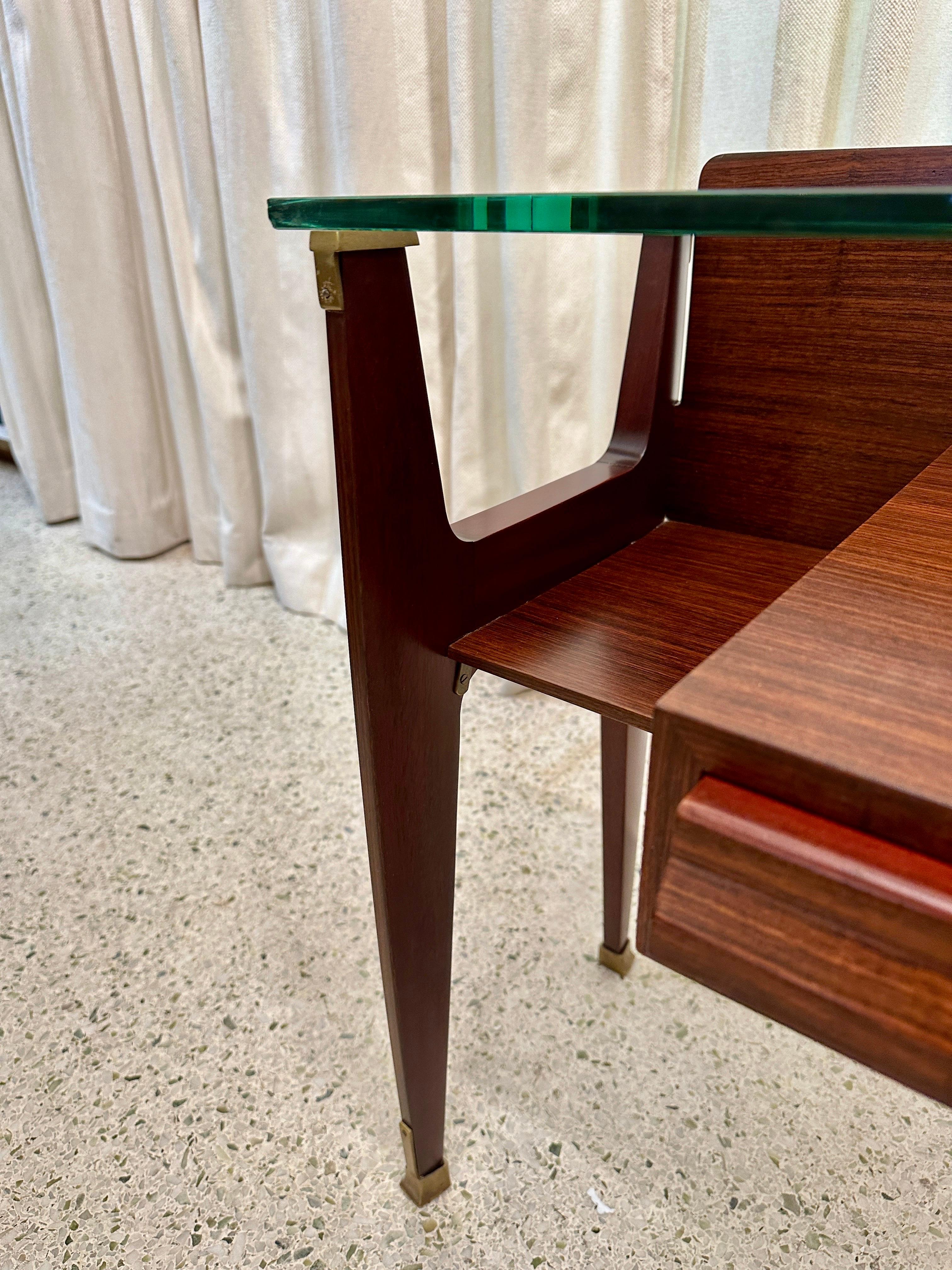 Mid-Century Italian Side-Tables/ Night Stands, PAIR For Sale 3