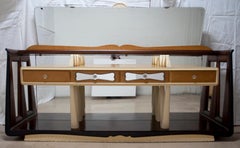 After Osvaldo Borsani Midcentury Italian Sideboard Console Table, 1950s