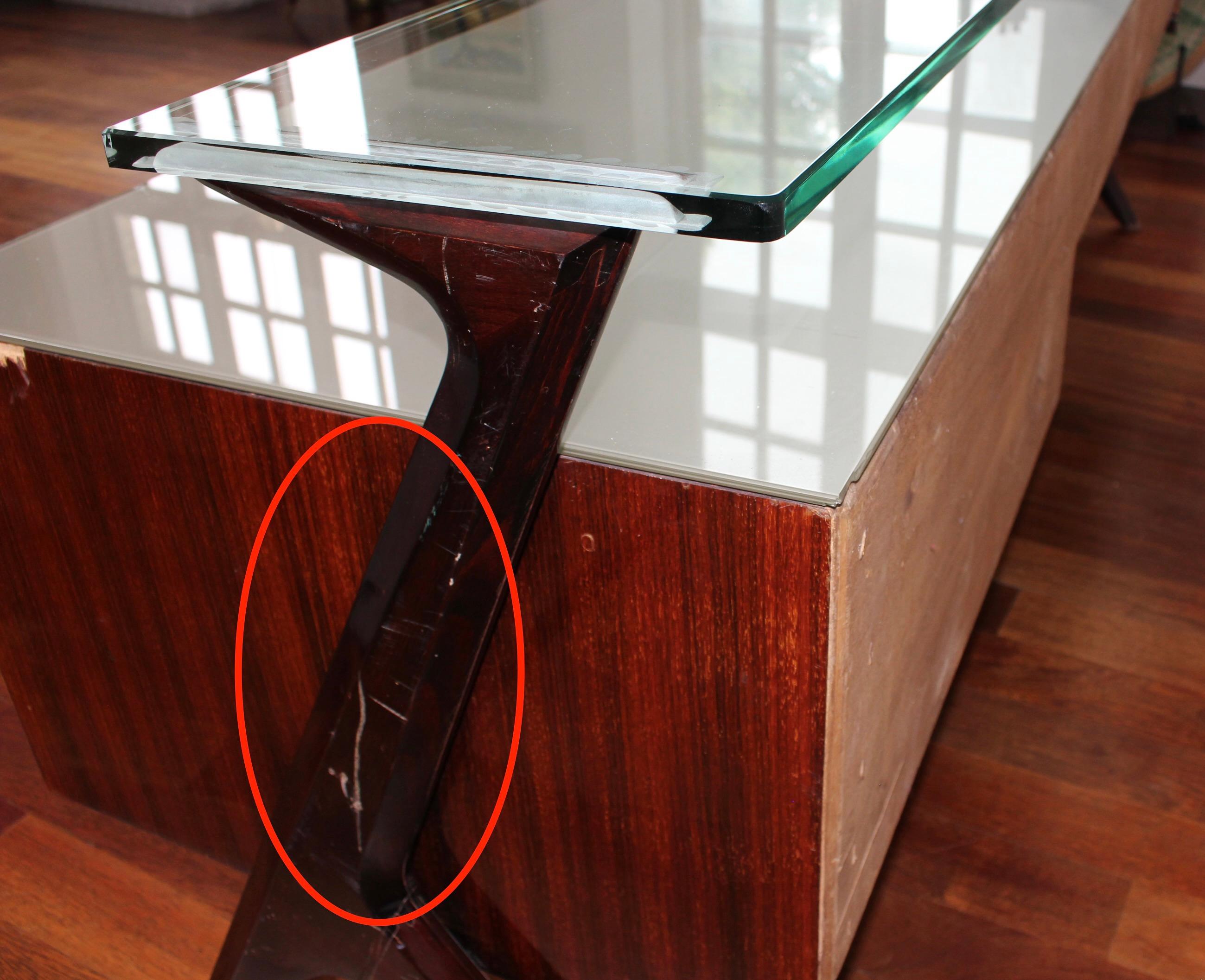 Mid-Century Italian Sideboard by Vittorio Dassi (circa 1950s) For Sale 5