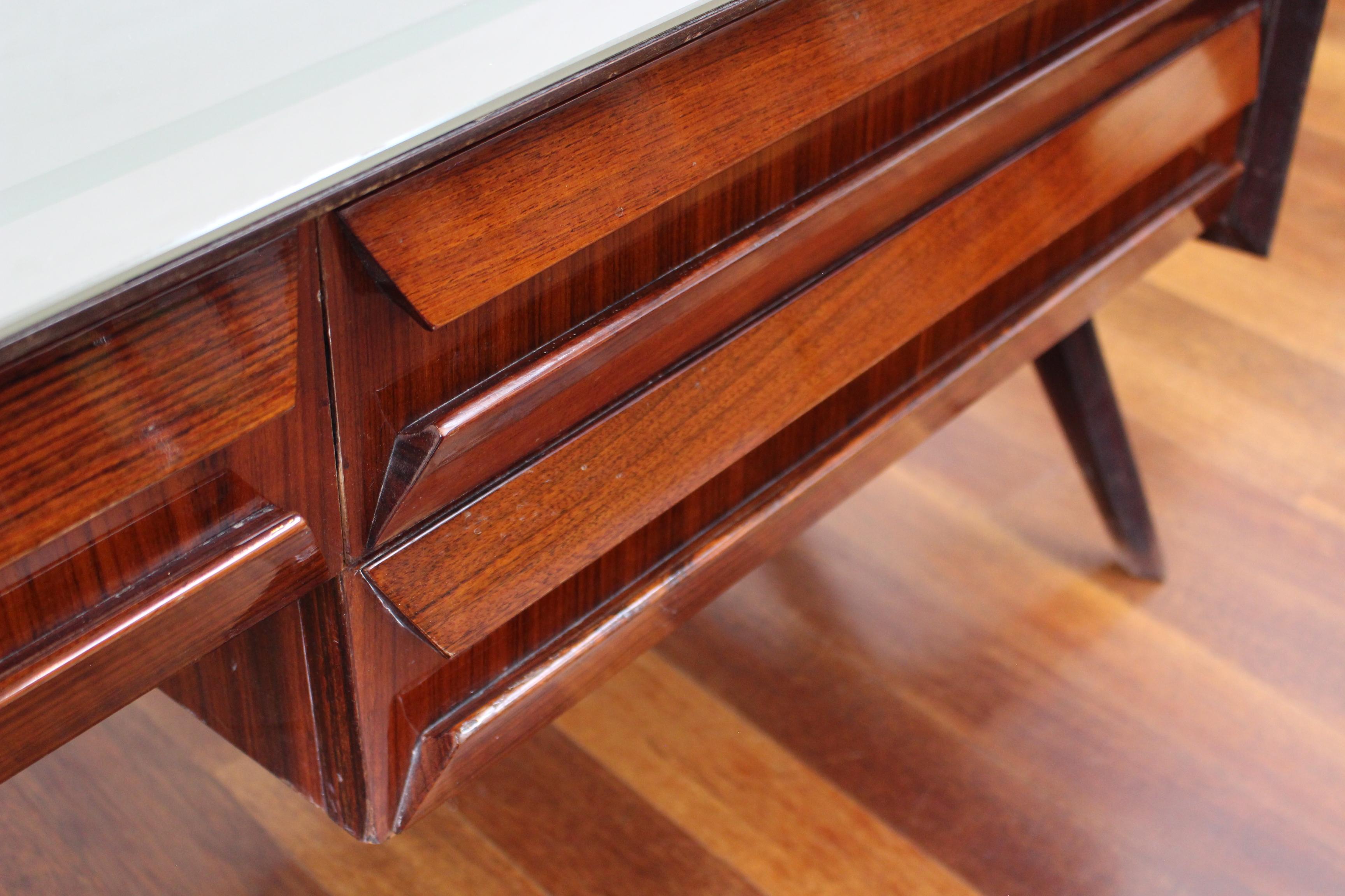 Mid-Century Italian Sideboard by Vittorio Dassi (circa 1950s) For Sale 10