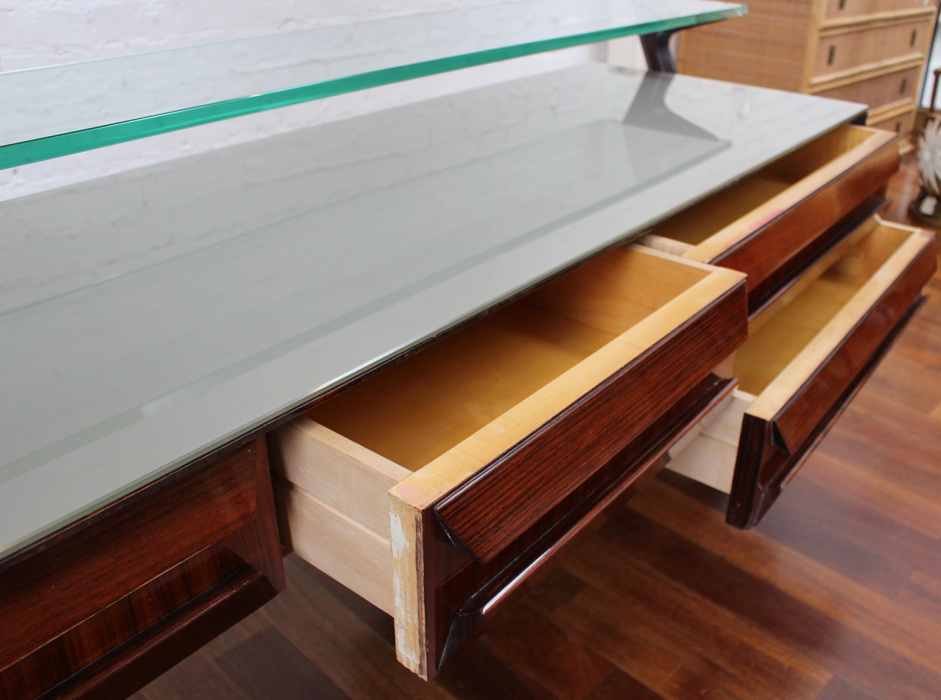 Mid-Century Italian Sideboard by Vittorio Dassi (circa 1950s) For Sale 11