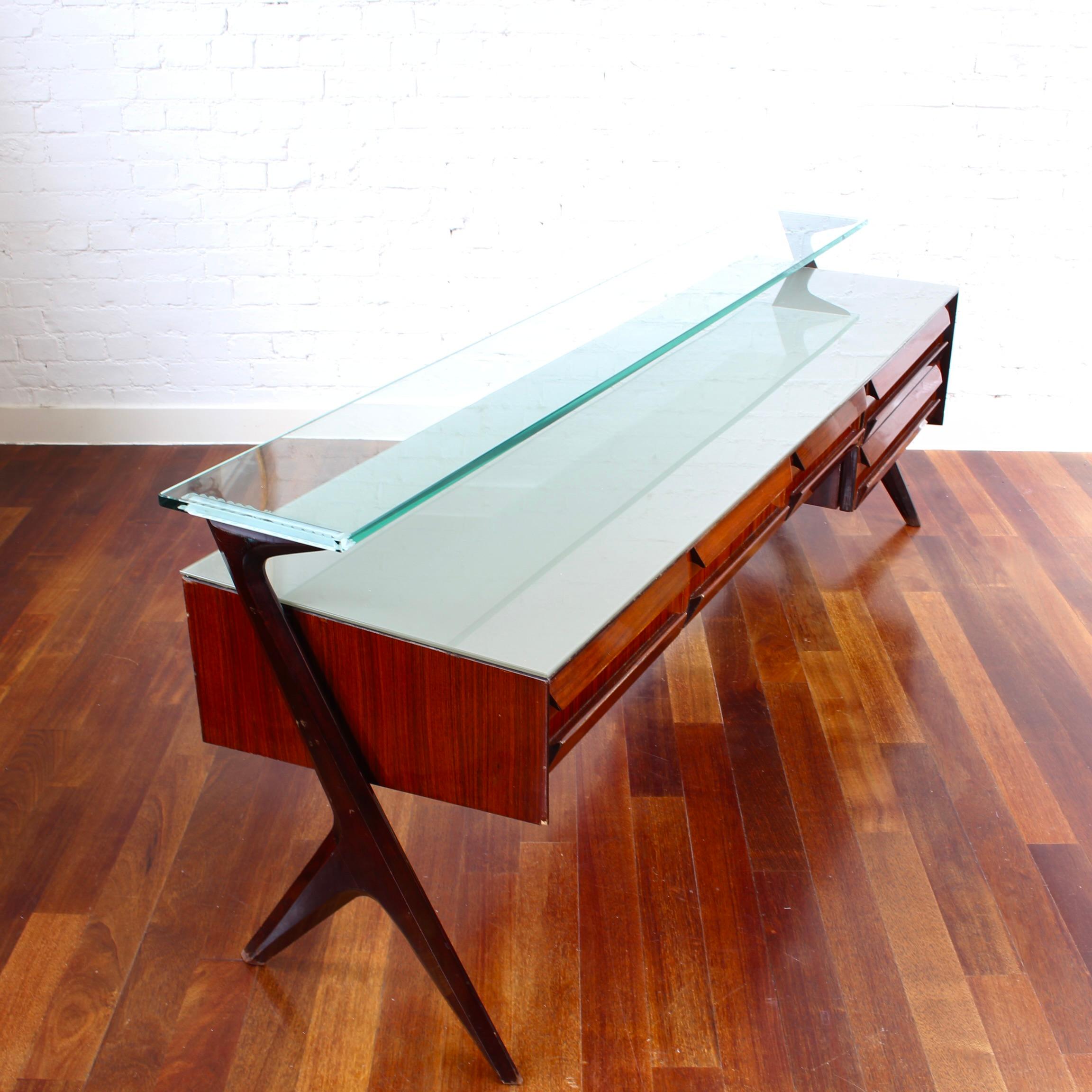 Mid-Century Modern Mid-Century Italian Sideboard by Vittorio Dassi (circa 1950s) For Sale