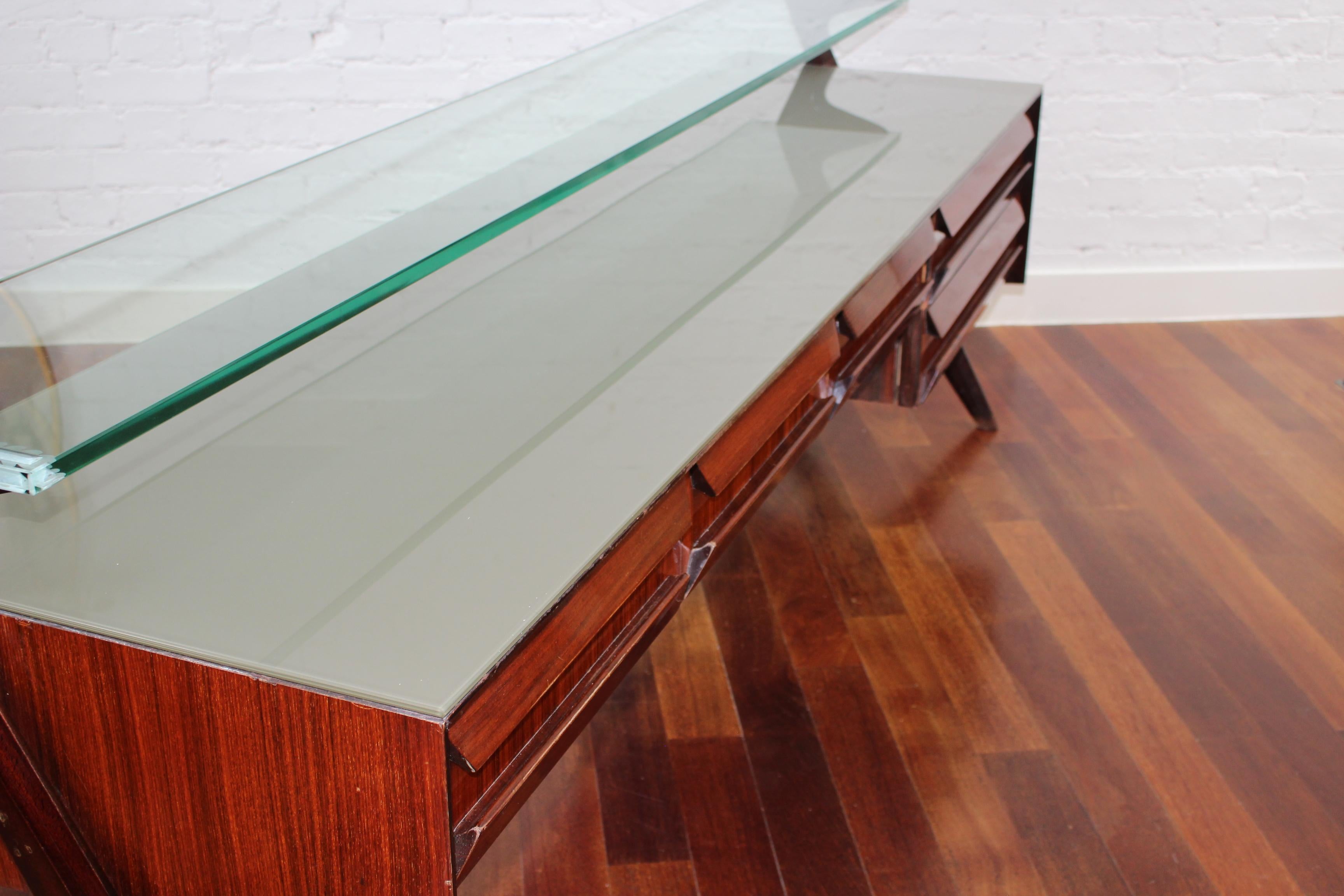 Mid-20th Century Mid-Century Italian Sideboard by Vittorio Dassi (circa 1950s) For Sale