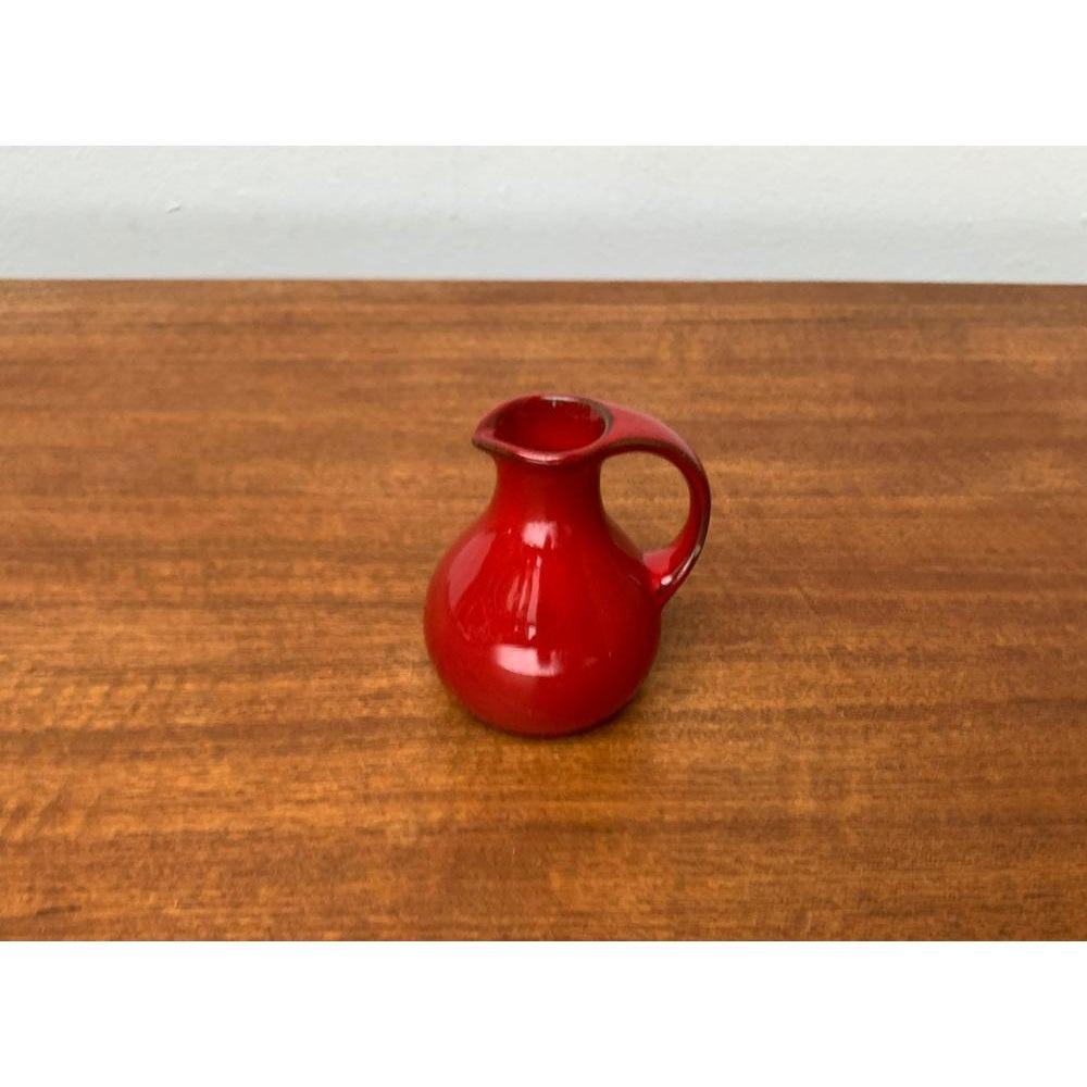 Ceramica Piccolo vaso a caraffa italiano di metà secolo di Ernestine, anni '60 in vendita