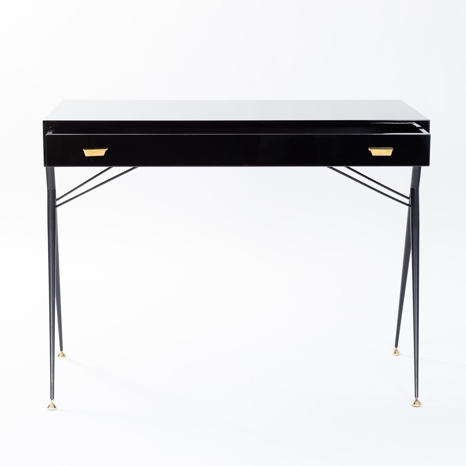 small black desk