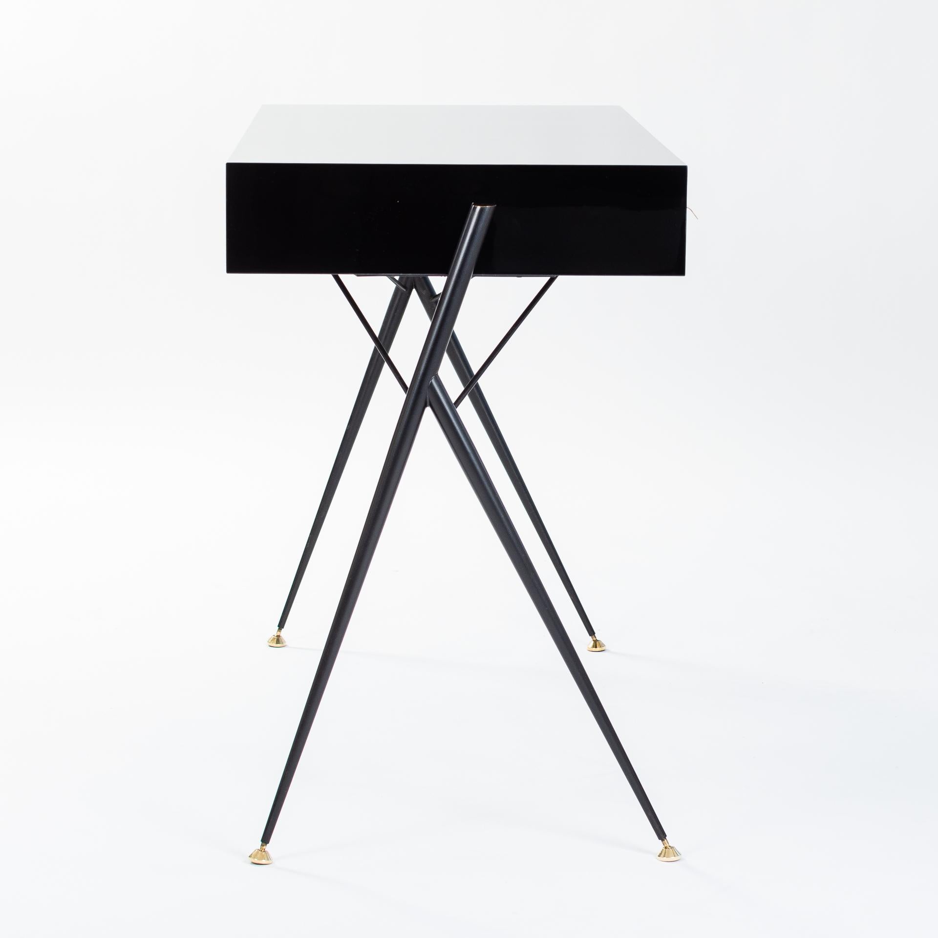 small desk black