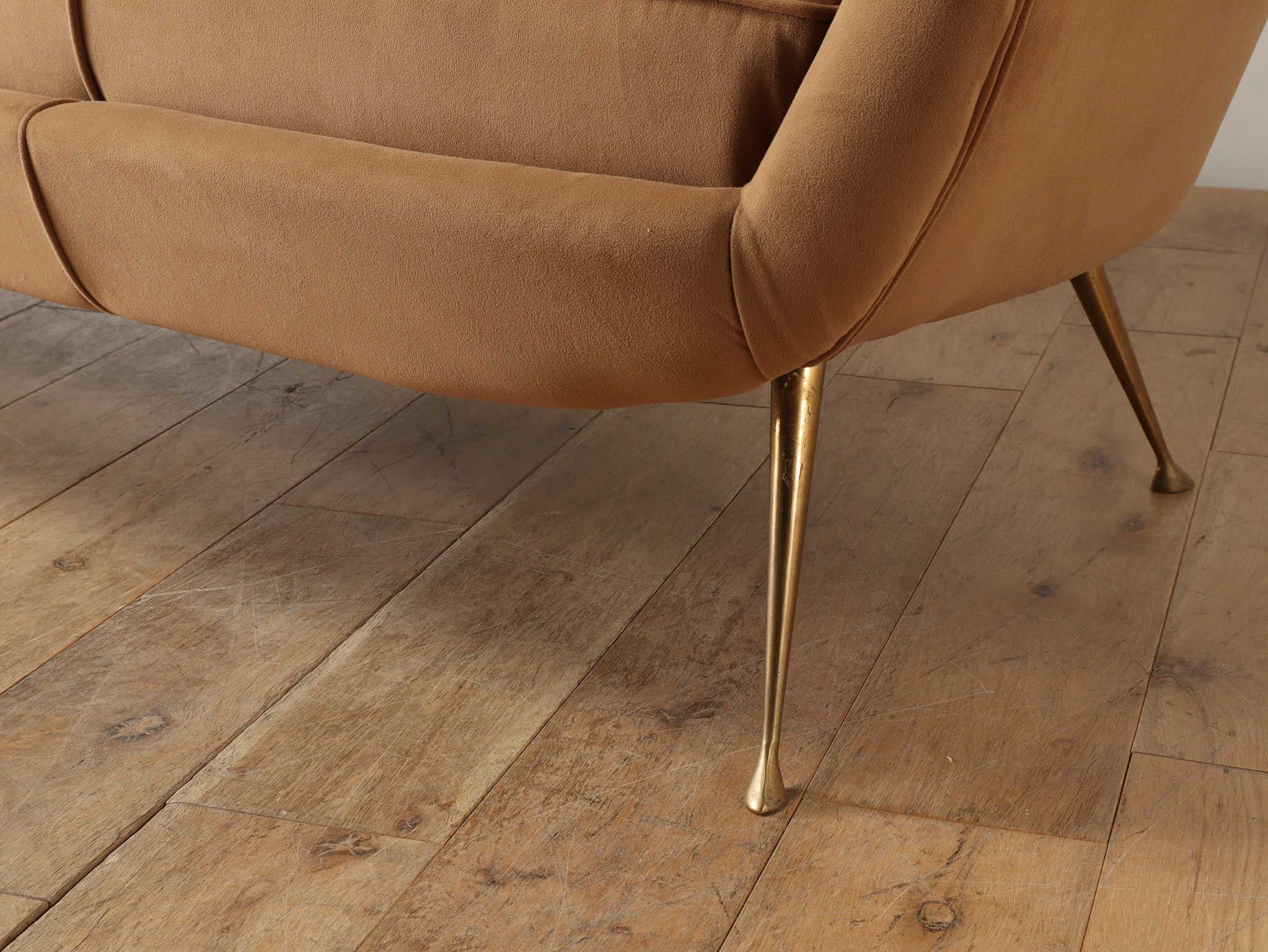 Mid-Century Italian Sofa by ISA Bergamo 10
