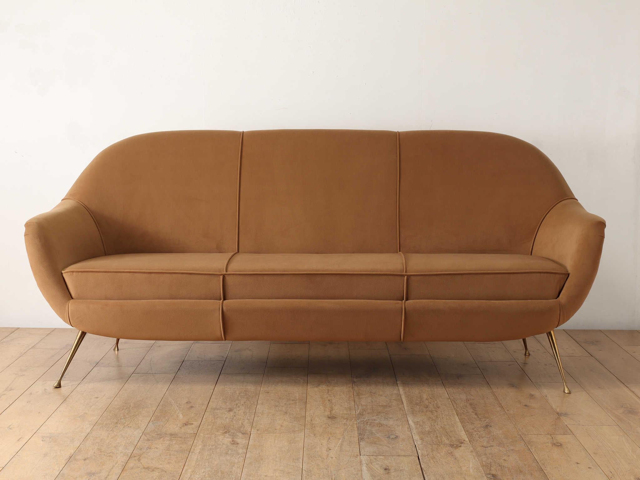 Mid-Century Modern Mid-Century Italian Sofa by ISA Bergamo
