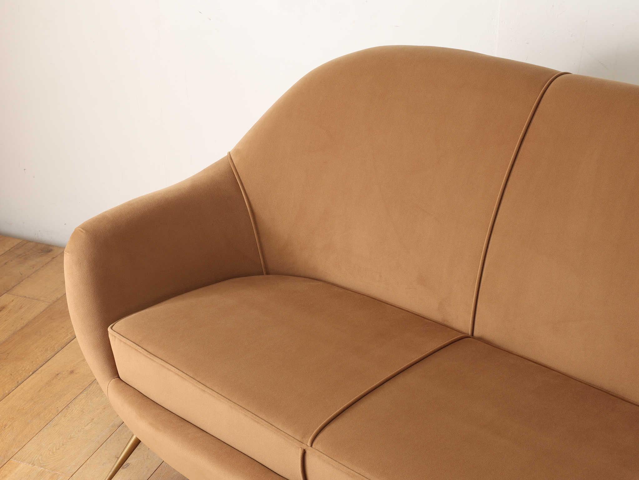 Mid-20th Century Mid-Century Italian Sofa by ISA Bergamo