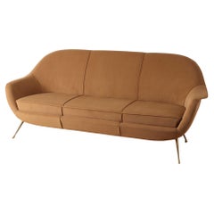 Mid-Century Italian Sofa by ISA Bergamo