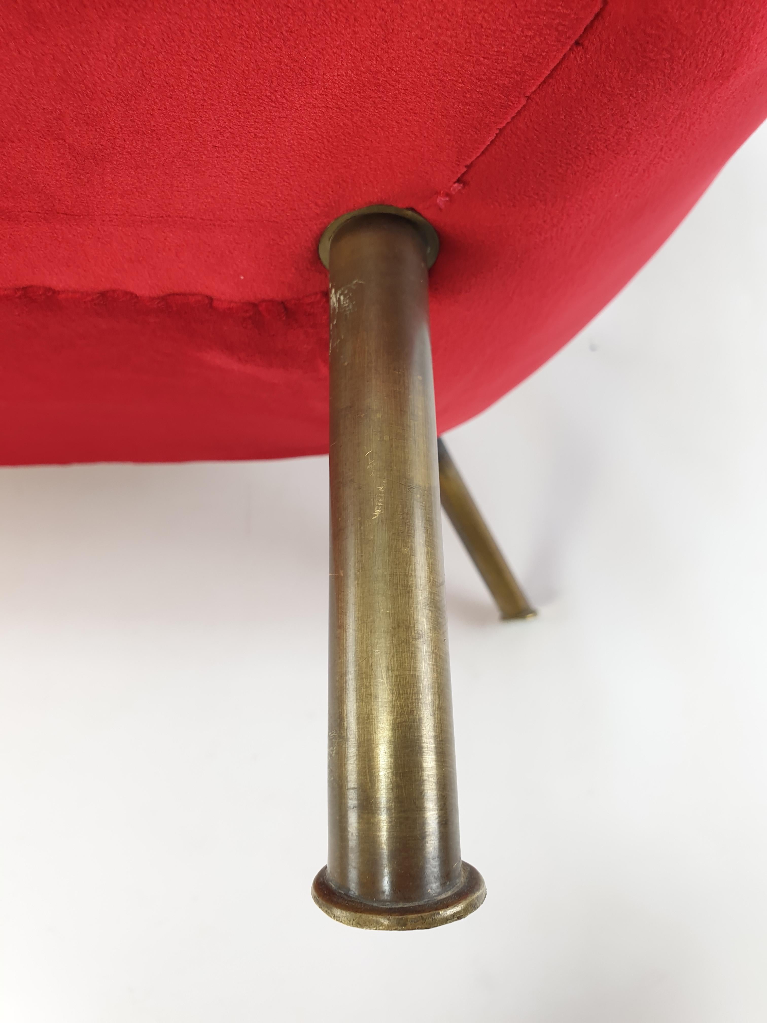 Canapé italien du milieu du siècle dernier de Lenzi Nello, 1954 en vente 11