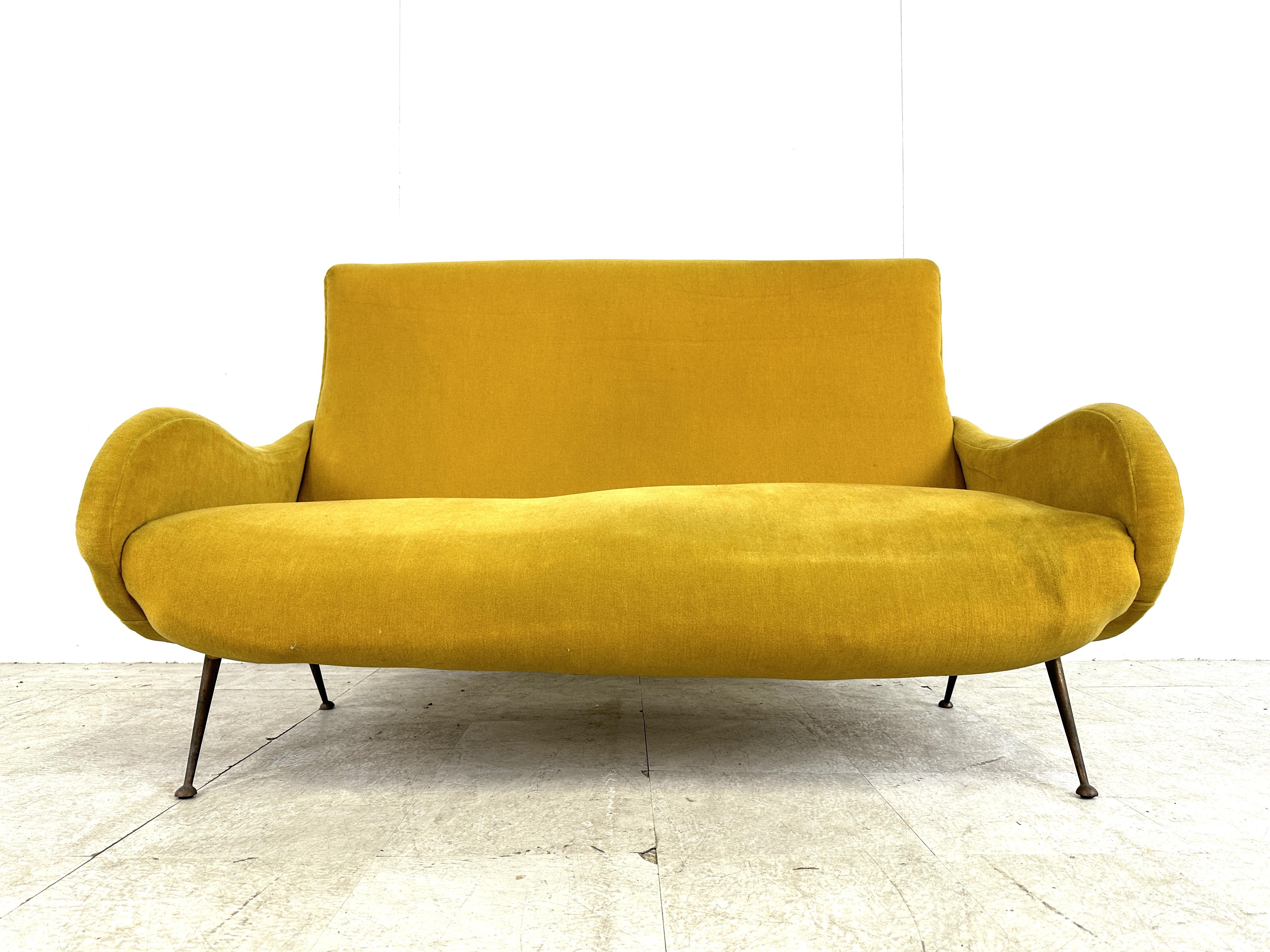 Mid-Century Modern Mid century italian sofa set by Marco Zanuso, 1950s
