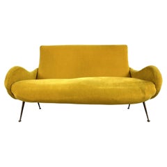 Mid century italian sofa set by Marco Zanuso, 1950s