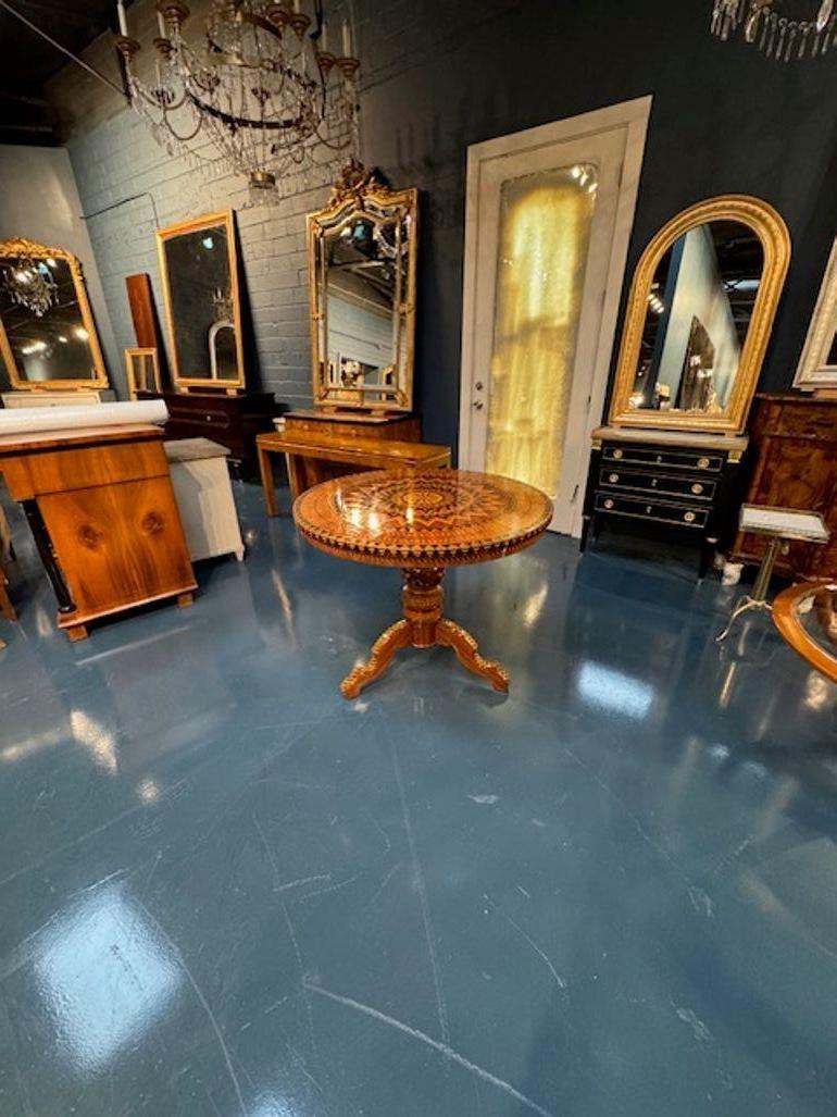 20th Century Mid Century Italian Sorrento Occasional Table For Sale