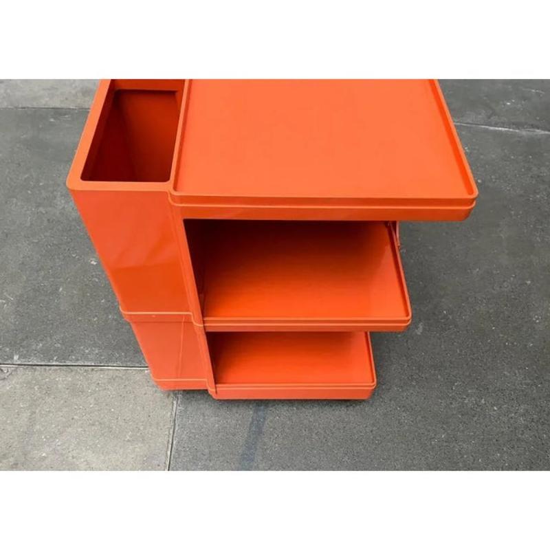 Mid-Century Italian Space Age Bar Trolley or Side Table by Giovanni Pelis, 1960s For Sale 4