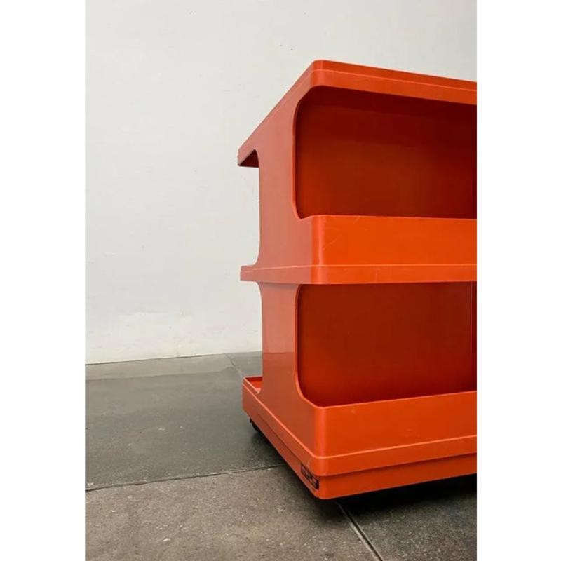 Mid-Century Italian Space Age Bar Trolley or Side Table by Giovanni Pelis, 1960s For Sale 5