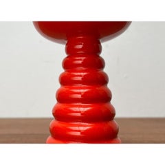 Mid-Century Italian Space Age Ceramic Candleholder, 1960s