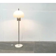 Italienische Space Age-Stehlampe aus der Mitte des Jahrhunderts mit Steinsockel, 1960er Jahre