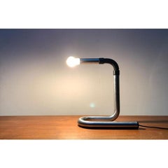 Mid-Century Italian Space Age Minimalist Table Lamp, 1960s