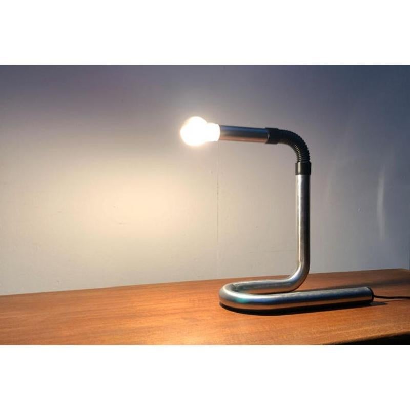 20ième siècle Lampe de table minimaliste italienne du milieu du siècle A Space, années 1960 en vente